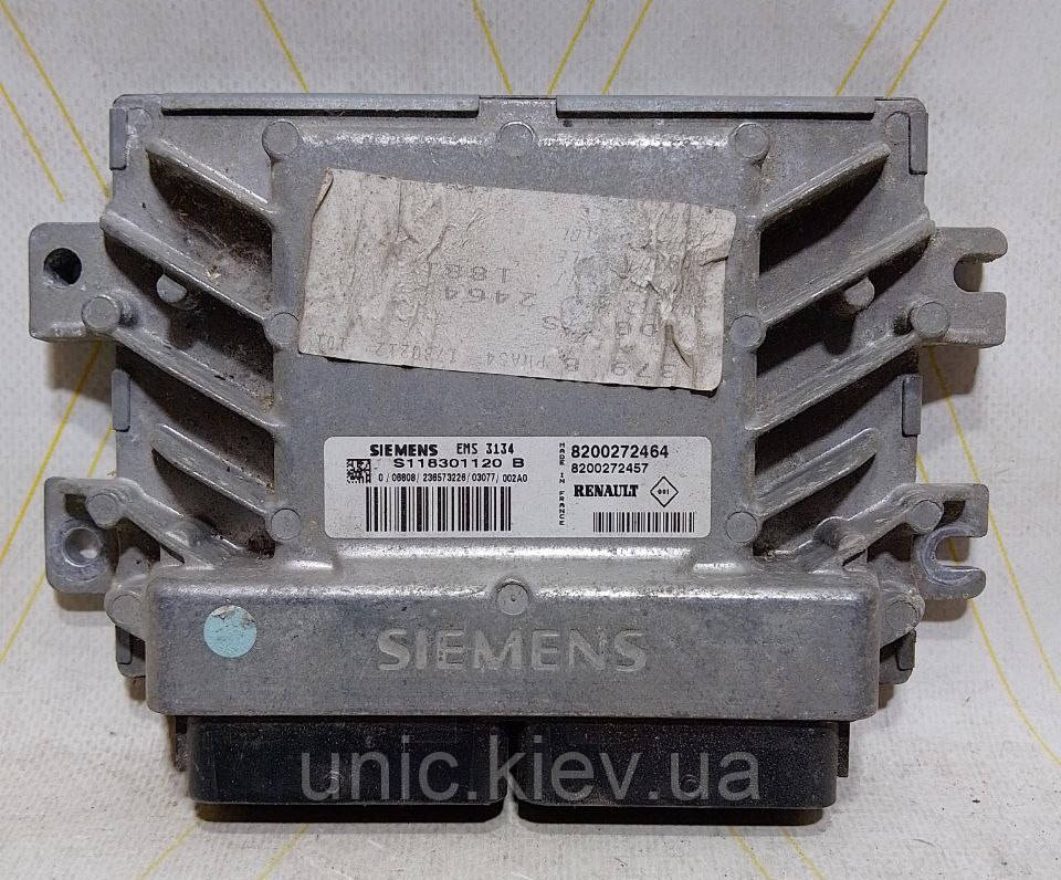 Блок керування двигуном Renault Kangoo, Scenic 1, Megane 1, 1.6i 8200272464