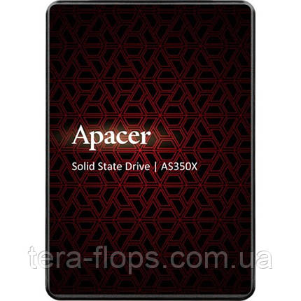 SSD накопичувач Apacer AS350X 256GB 2.5" (AP256GAS350XR-1) (TF), фото 2