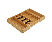 Бамбуковый органайзер для столовых приборов и гаджетов DrawerStore 851696