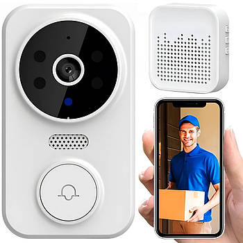 Дверний дзвінок з віддаленим доступом Wi-Fi, M8 / Відеодомофон для дому / Бездротовий дзвінок з камерою