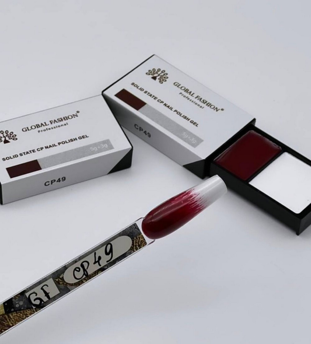 Твердий гель-лак Global Fashion Solid State CP Nail Polish Gel #CP49, фото 1