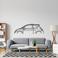 Окунитесь в мир классики! Панно с Fiat 500 Classic - ретро декор для вашего дома!