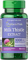 Екстракт розторопші Puritan's Pride Milk Thistle Extract 1000 mg 90 гел капсул Vitaminka