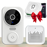 Дверний дзвінок з віддаленим доступом через Wi-Fi, M8 + Подарунок Реле для розумного будинку WI-FI Smart Home / Відеодомофон