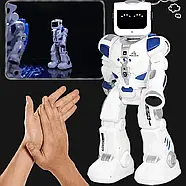 Робот інтерактивний на пульті керування TK Group (світло, звук, ходить, танцює, українське озвучення) UKA-A 0105, фото 6
