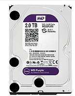 Жесткий диск 2 Tb WD Purple 3.5" SATA для відеоспостереження