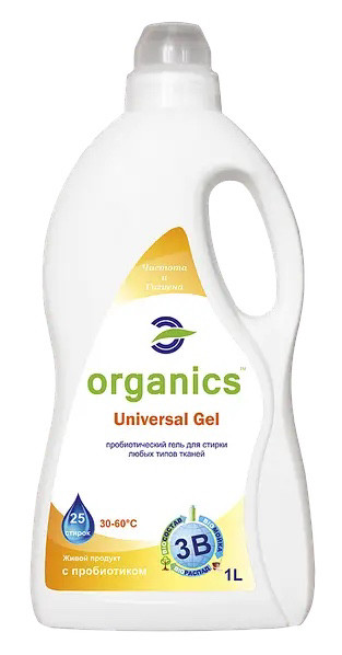 Пробіотичний гель для прання Універсальний. Organics