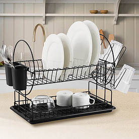 Сушка для посуду Maestro 50×23,5×33 см з піддоном MR-1026