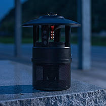 Світильник для знищення комах Eurolamp інсектицидний 4W IPX4 вуличний з вентилятором MK-4W(LED)F, фото 2