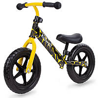 Детский велобег беговел велосипед для детей с 2х лет Kidwell REBEL Yellow