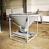 Бункер конусний, баддя неповоротна для бетону БН-2.0 (куб.м), фото 10