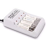 Комплект зарядний пристрій для акумуляторних батарей АА та ААА JB-212, фото 7