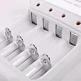 Комплект зарядний пристрій для акумуляторних батарей АА та ААА JB-212, фото 9