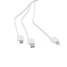 Powerbank Yoozone 20000 mAh з вбудованими кабелями, фото 5
