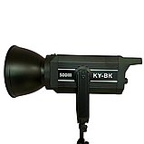 Постійне студійне світло Profi-light KY-BK 500 W світлодіодне LED-відеосвітло, лампа - для фото-відео зйомки, фото 2