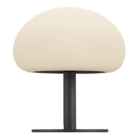 Переносний LED світильник 2700К чорний метал/білий пластик 20х21.5 см, фото 1