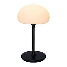 Переносний LED світильник 2700К чорний метал/білий пластик 20х35 см, фото 2