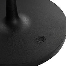 Переносний LED світильник 2700К чорний метал/білий пластик 20х35 см, фото 4