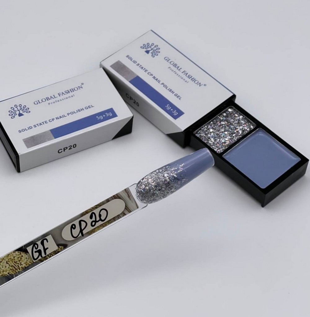 Твердий гель-лак Global Fashion Solid State CP Nail Polish Gel #CP20, фото 1