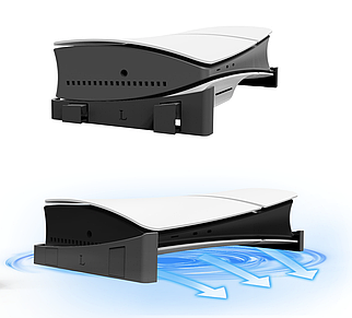 Горизонтальна підставка для Playstation 5 Slim (PS5 Slim), стенд для PS5 Slim (Чорний)