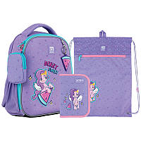 Набор Kite рюкзак + пенал + сумка для обуви SET_LP24-555S My Little Pony