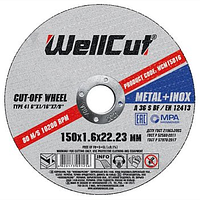 Круг отрезной для металла WELL CUT 150*1,6