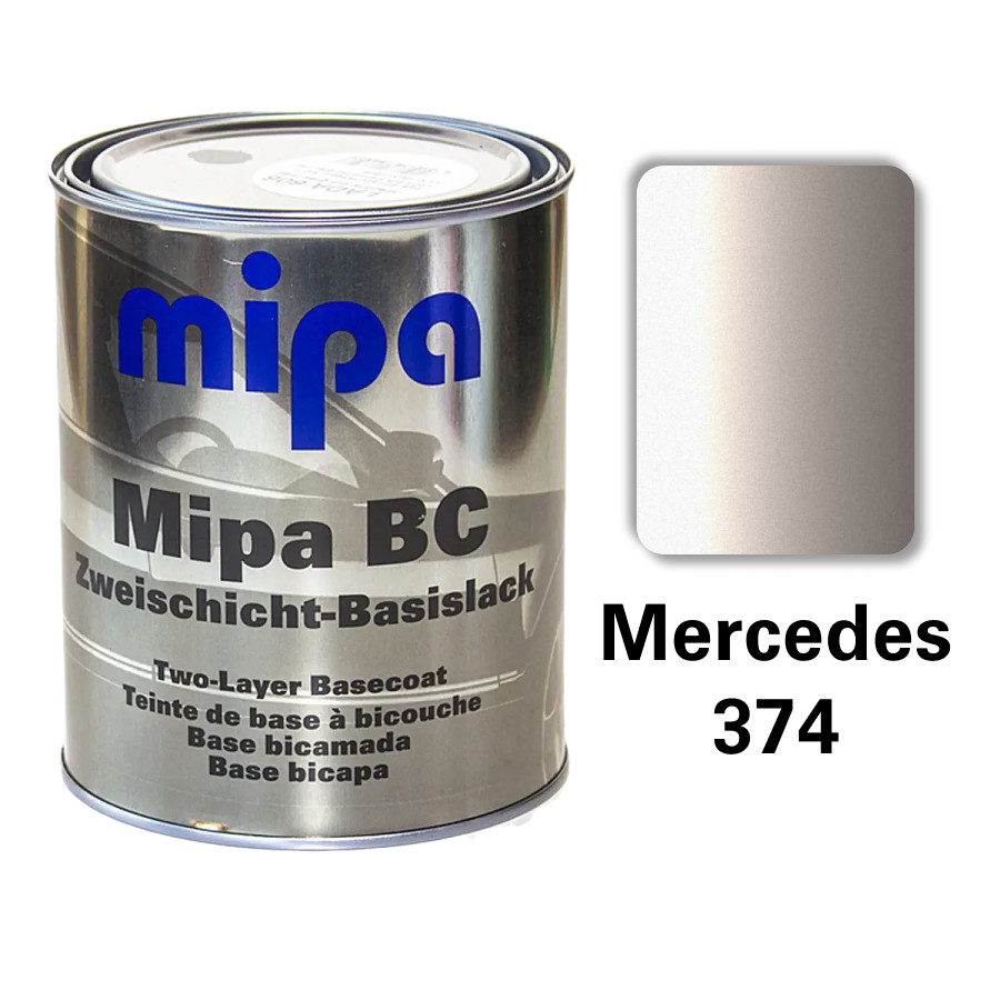 Mercedes 374 Металік база авто фарба Mipa 1 л, фото 1