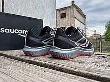 Чоловічі кросівки Saucony COHESION TR17 WIDE S20946-100 Black Lava чорні з червоним Оригінал, фото 6
