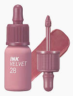 Матовий тинт для губ Peripera Ink Velvet 28 Mauveful Nude