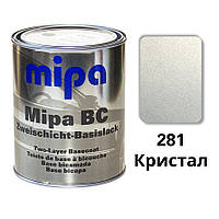281 Кристал Металік база авто фарба Mipa 1 л