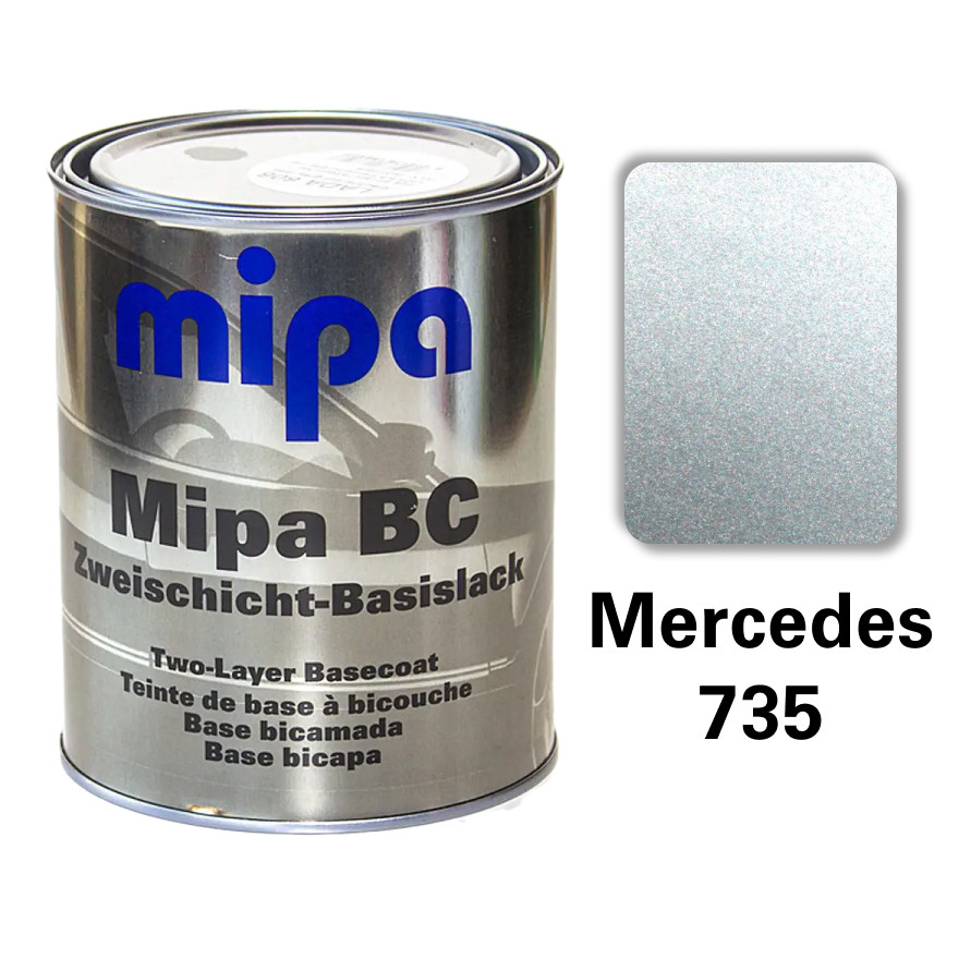 Mercedes 735 Металік база авто фарба Mipa 1 л
