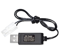 Зарядное устройство USB для аккумулятора радиоуправляемой модели Li-Po Li-ion 4.8V 250mAh KET2P