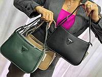 Женская брендовая сумка Guess багет, сумка Гесс, сумка на плечо, сумка с логотипом, сумка на ремешке