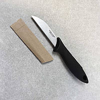 Кухонный нож ножницы точилка Б/У Кухонный нож Fiskars Essential для чистки овощей 7 см 1023780