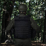 Комплект спорядження Vest Full (based on IBV) S\M 2-го класу захисту. Чорний, фото 4