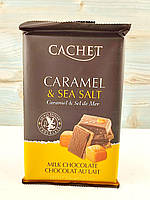 Шоколад Cachet карамель з сіллю 300 г (Бельгія)