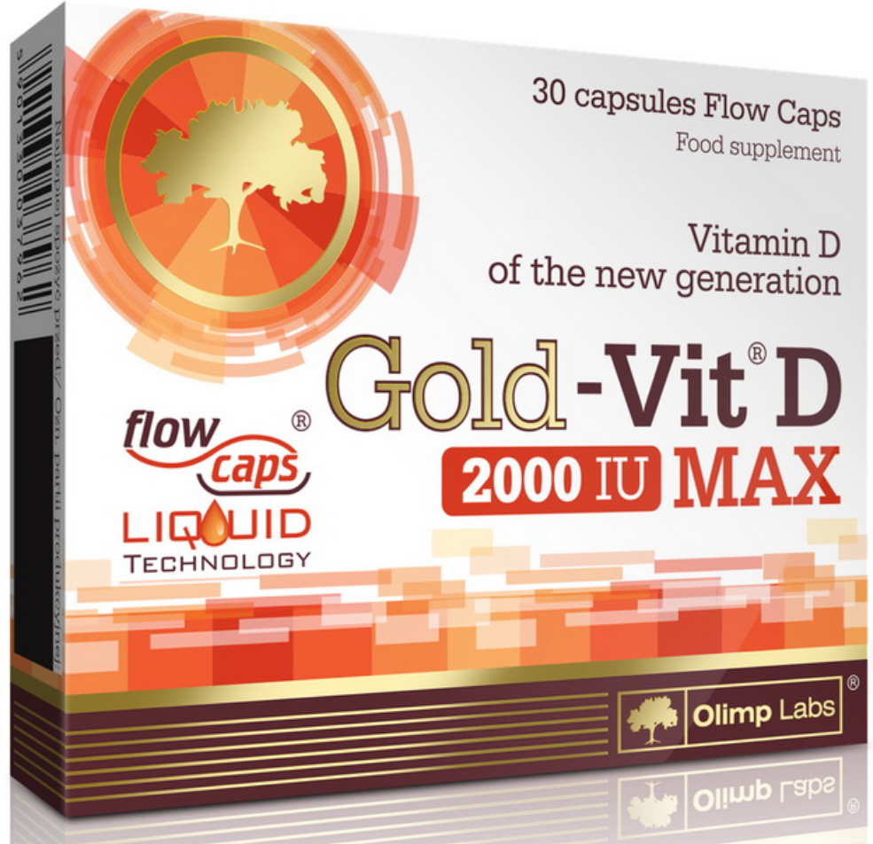 Вітамін Д Olimp Gold Vit D Max 30 капс