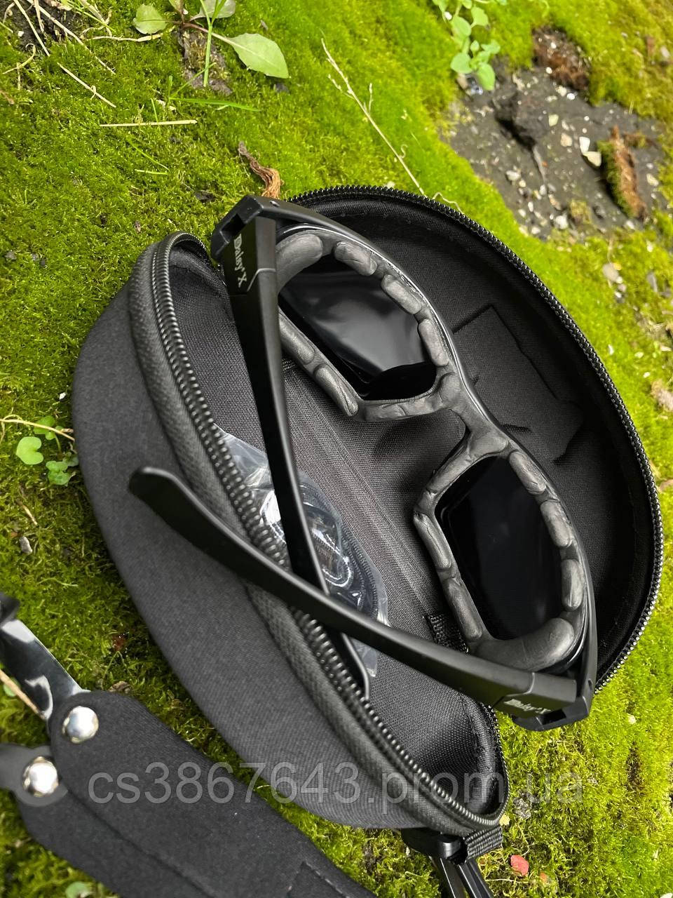Тактические защитные очки Daisy X7 со сменными линзами/фильтрами из прочного поликарбоната - фото 4 - id-p2186715929