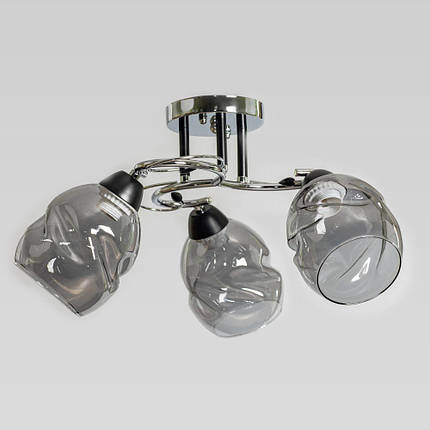 Люстра стельова на три плафони, фото 1