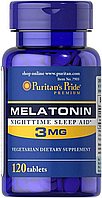 Мелатонин Puritan's Pride Melatonin 3 mg 120 таб