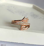 Срібна каблучка ручка/ніжка (можливо у позолоті), фото 7