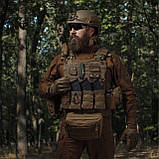 Комплект спорядження Vest Full (based on IBV) L\XL без балістичного захисту. Койот, фото 2