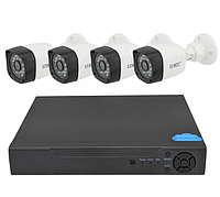 [MX-НФ-00007891] Комплект видеонаблюдения UKC DVR CAD D001 KIT 2MP +4 камеры KA