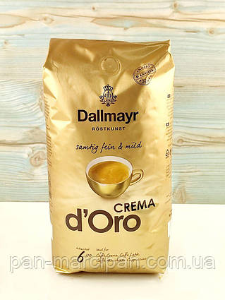 Кава зернова Dallmayr Crema d'Oro 1кг Німеччина