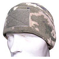Мілітарка шапка флісова з велкро 8x4 ММ-15