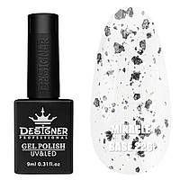 Кольорове базове покриття Miracle base Дизайнер із пластівцями юки для манікюру, 9 мл. 226