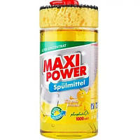 Засіб для миття посуду Maxi Power Лимон 1 л
