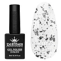 Кольорове базове покриття Miracle base Дизайнер із пластівцями юки для манікюру, 9 мл. 229