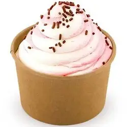 Креманка крафт 286мл  25шт/уп