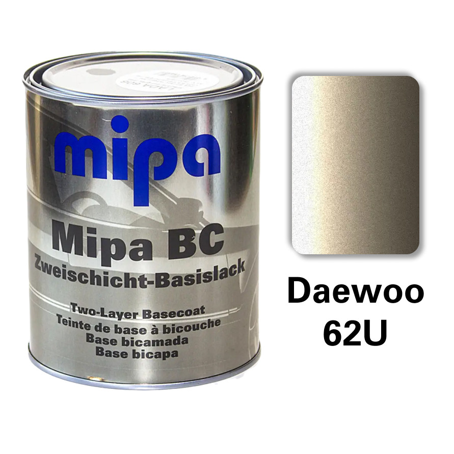 Daewoo 62U Металік база авто фарба Mipa 1 л